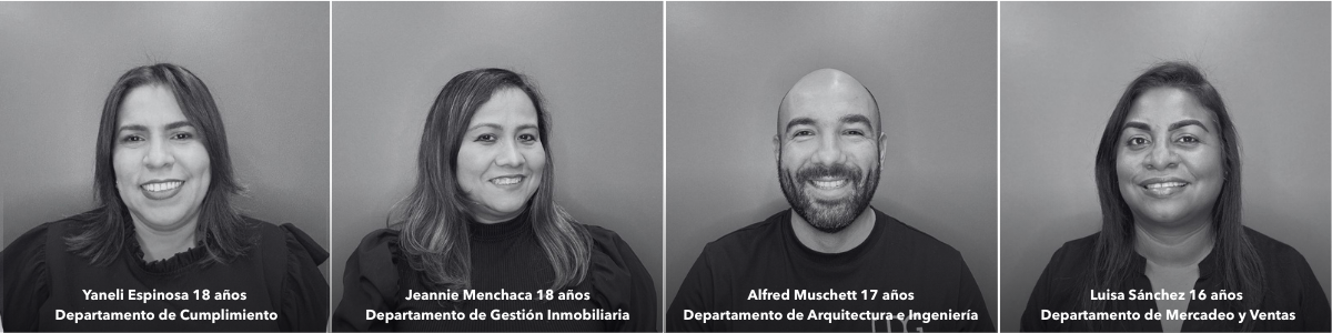 Colaboradores de UDG 20 años.